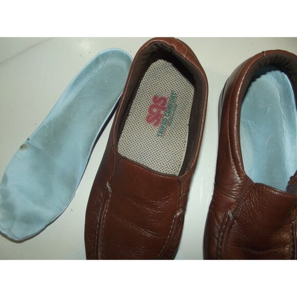SAS Shoes Womens Size 10 Loafers Brown Slip On Tripad Comfort Soft Step - Picture 5 of 10